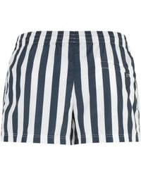 Dolce & Gabbana - Striped Swim Shorts - Lyst