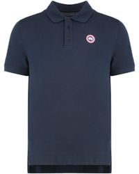 Canada Goose - Beckley Cotton-piqué Polo Shirt - Lyst