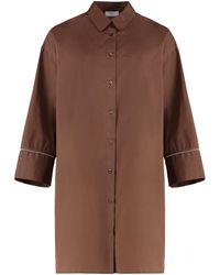 Peserico - Camicia oversize - Lyst