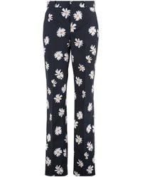 Moschino - Cotton Trousers - Lyst