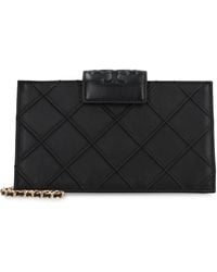 Tory Burch - Fleming Leather Wallet On Chain - Lyst
