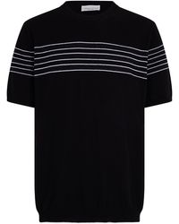 Roberto Collina - Wool Blend Sweater With Short Sleeves - Lyst