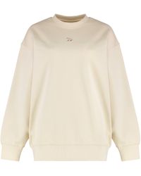 Maison Kitsuné - Felpa girocollo in cotone - Lyst