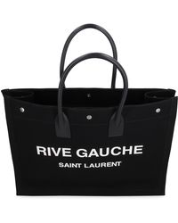 Saint Laurent - Tote bag Noe Cabas in canvas - Lyst