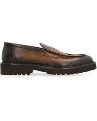 Doucal's - Leather Loafers - Lyst
