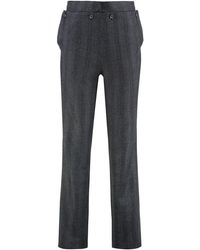 Batakovic - Striped Pattern Trousers - Lyst
