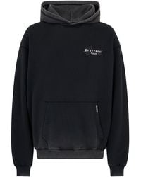 Represent - Hooded Sweatshirt With Embroidered Logo - Lyst