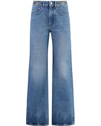 Rabanne - 5-pocket Straight-leg Jeans - Lyst