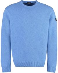 Paul & Shark - Wool-blend Crew-neck Sweater - Lyst