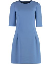 Dolce & Gabbana - Abito corto a maniche corte - Lyst