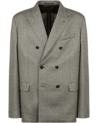 Slowear - Double-Breasted Jacket - Lyst