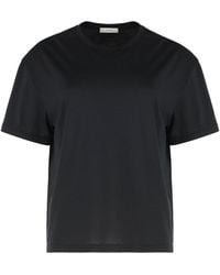 TOTEME - T-Shirt Cotton Blend Lyocell T-Shirts & Jerseys - Lyst