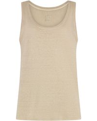 120% Lino - Top in lino - Lyst