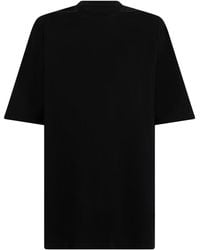 Rick Owens - Cotton T-Shirt With Short Sleeves - Lyst