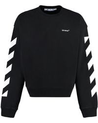 Off-White c/o Virgil Abloh - Cotton Crew-neck Sweatshirt - Lyst