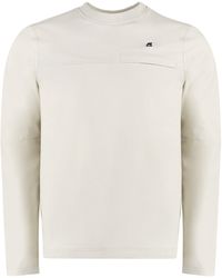 K-Way - Logo-Patch Sweatshirt - Lyst