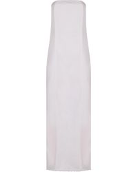 ワンピース LOIS JEANS SS25 White denim Reba dress (33287580 WHITE) Lois White Denim Reba Dress | ModeSens