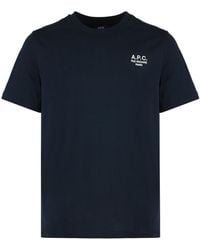 A.P.C. - Standard Rue Madame Cotton Crew-Neck T-Shirt - Lyst