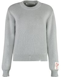 Golden Goose - Chic Distressed Cotton Sweater - Lyst