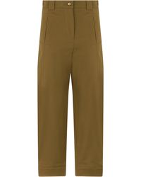 Max Mara - Straight Pants With A High Waist - Lyst