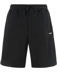BOSS - Cotton Bermuda - Lyst