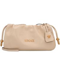 Versace - Mini borsa Tag in pelle - Lyst