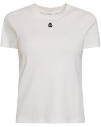 McQueen - Cotton Crew-Neck T-Shirt - Lyst