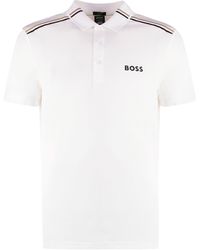 BOSS - X Matteo Berrettini - Polo in jersey tecnico - Lyst