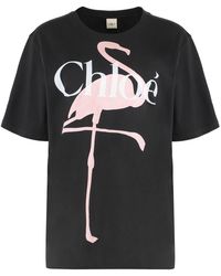Chloé - Oversize T-Shirt - Lyst