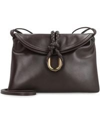 Bottega Veneta - Borsa a tracolla Liberta piccola in pelle - Lyst