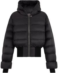 Rick Owens - Padded Jacket With Hood - Lyst