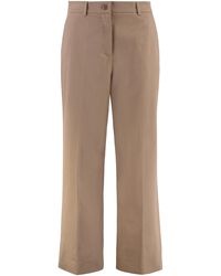 Weekend by Maxmara - Urial Cropped Trousers - Lyst