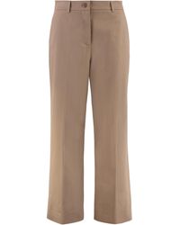 Weekend by Maxmara - Urial Cropped Trousers - Lyst