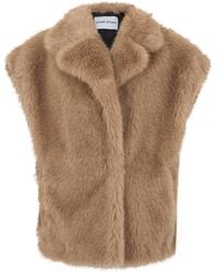 Stand Studio - Faux Fur Gilet - Lyst