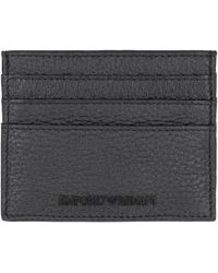 Emporio Armani - Leather Card Holder - Lyst
