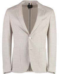 BOSS - Single-breasted Two-button Jacket - Lyst