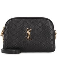 Saint Laurent - Gaby Leather Camera Bag - Lyst