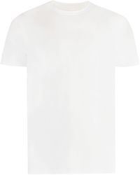 Emporio Armani - T-shirt in jersey di viscosa - Lyst