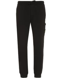 Stone Island - Track-pants in cotone - Lyst
