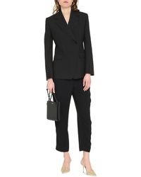 Burberry - Double-breasted Wool Blazer - Lyst