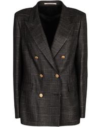0205 Tagliatore - Vail Combo Jacket - Lyst
