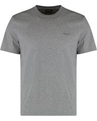 ZEGNA - Round Neck T-Shirt - Lyst