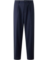 BOSS - Wool Blend Pants - Lyst