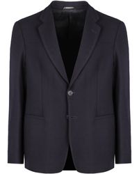Giorgio Armani - Giacca monopetto a due bottoni - Lyst