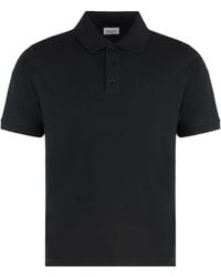 Saint Laurent - Polo Pique T-Shirt - Lyst