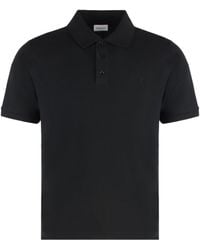 Saint Laurent - Polo Pique T-Shirt - Lyst