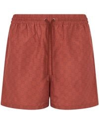 Gucci - Swimsuit With Monogram Print - Lyst