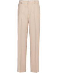 PT01 - Viscose Straight-Leg Elasticated Trousers - Lyst