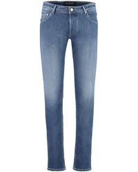 handpicked - 5-pocket Straight-leg Jeans - Lyst