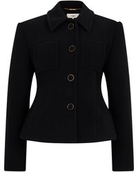 Chloé - Jacket With Classic Collar And Buttons - Lyst